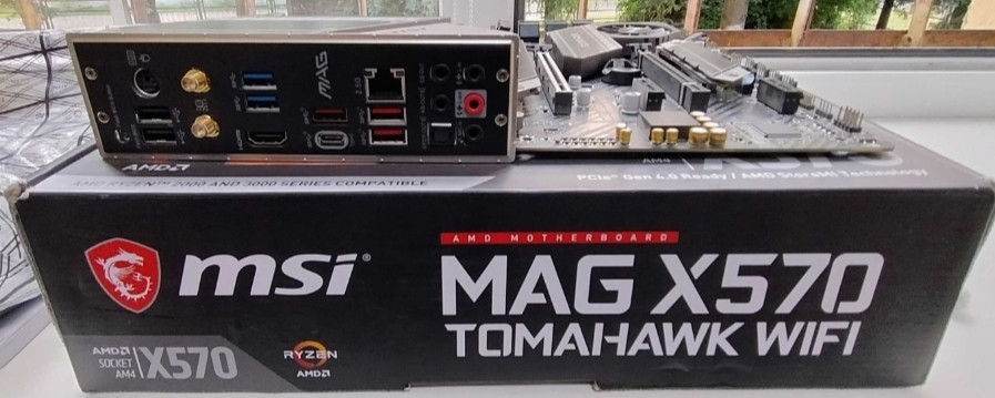 Материнська плата: MSI MAG x570 Tomahawk Wi-Fi. Київ - фото 1