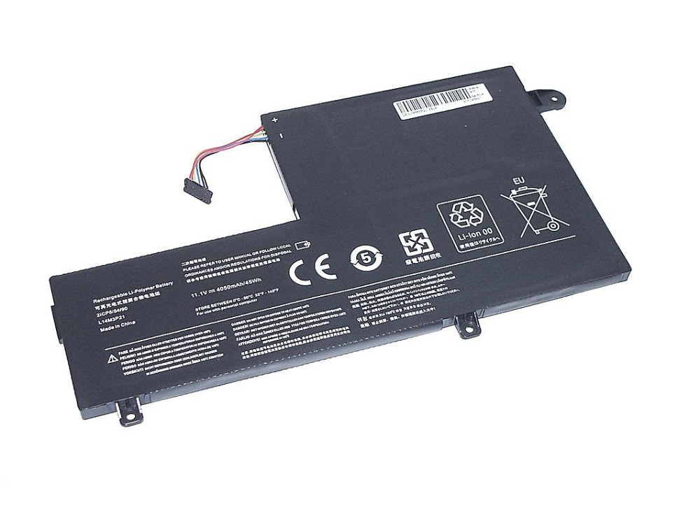 Аккумулятор для ноутбука Lenovo L14M3P21 U41-70 11.1V Black 4050mAh OEM Вінниця - фото 1