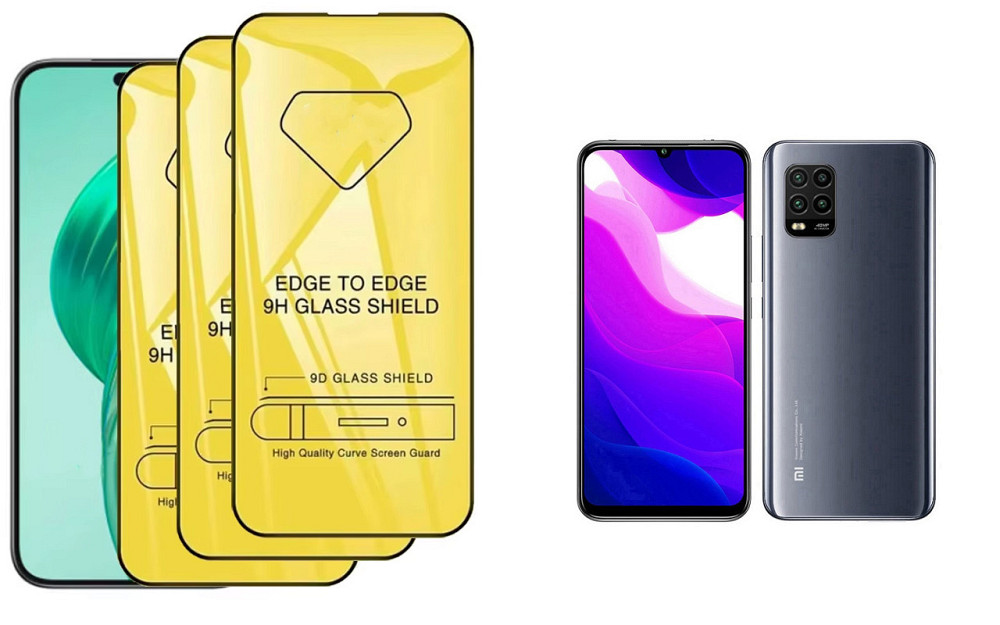 Защитное стекло DefenzoGlass для Xiaomi Mi 10 Lite – двойная прочность Киев - изображение 1