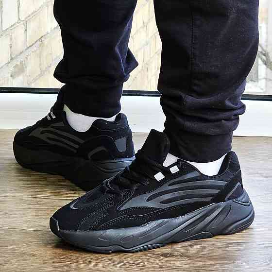 Кросівки Adidas Boost 700 Чорні Чоловічі Адідас Замшеві (розміри: 41,42,43,44,45,46) - 66-6 Дніпро