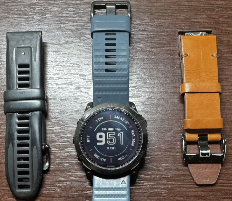 Смарт-Часи Garmin 7x Sapphire Solar. Київ - фото 2