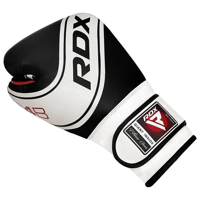 Боксерські рукавиці RDX 4B Robo Kids White/Black 6 унцій (капа в комплекті) Каменское - изображение 5