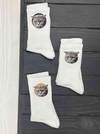 Шкарпетки з вашим домашнім улюбленцем, нанесемо ваше зображення Черновцы