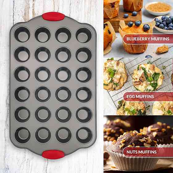 Форма для міні-мафінів Boxiki Kitchen 5*2см 24 шт Луцк