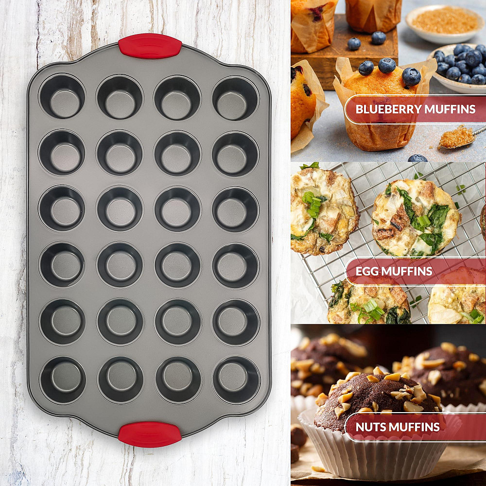 Форма для міні-мафінів Boxiki Kitchen 5*2см 24 шт Луцьк - фото 1