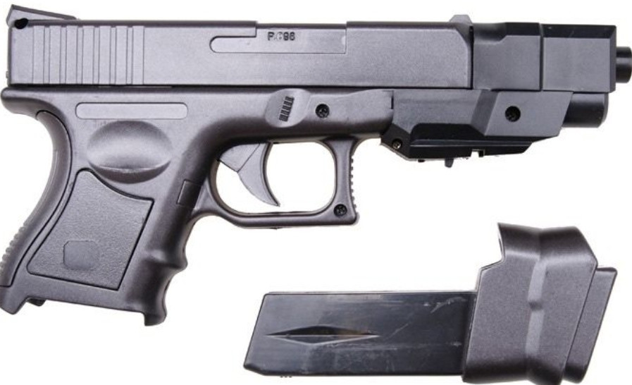 Детский пистолет Глок Glock 26 , 2 обоймы, удлинитель ствола. Харьков - изображение 2