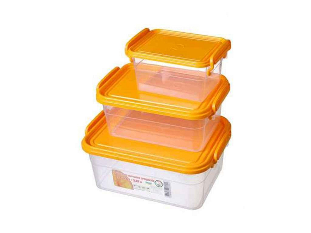 Набір пл. конт. з кр. 3пр. (3*1,6*0,85) (59) ТМ НАРОДНИЙ ПРОДУКТ   Solmir Київ - фото 1