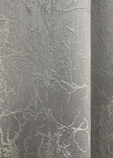 Комплект коротких штор VR-Textil Жакард Viva Marmo № 1781ш Світло-сірий 140х170 см 2 шт (35-0366) Київ - фото 7