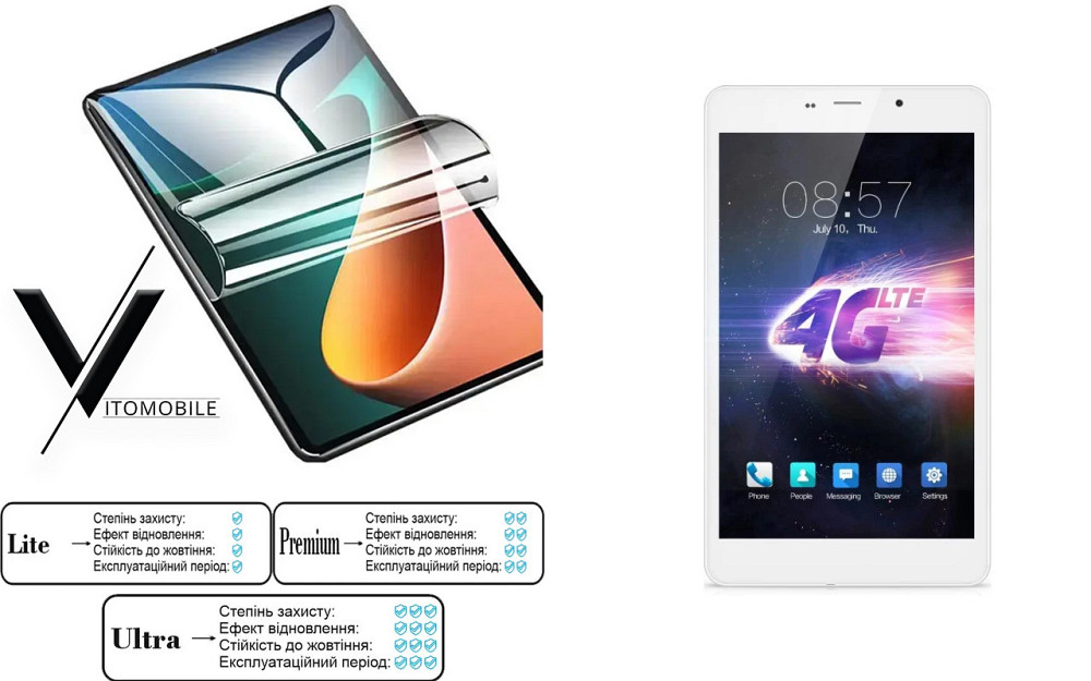 Полиуретановая пленка HyperClear Guard для Cube T8 Ultimate Киев - изображение 1