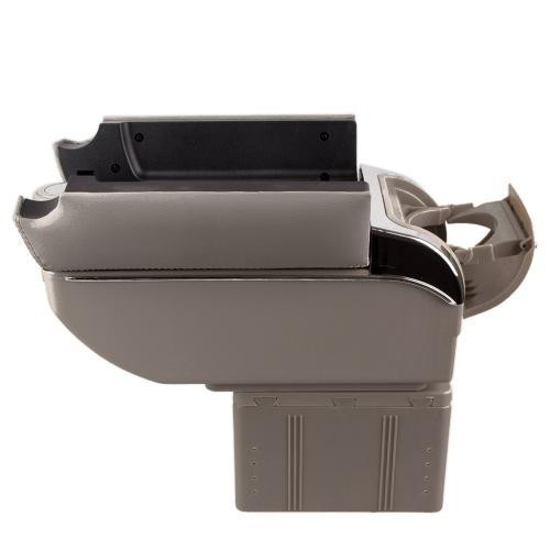 Підлокотник HJ48020 сірий з попільничкою, підсклянником та 7 USB портами Харків - фото 5