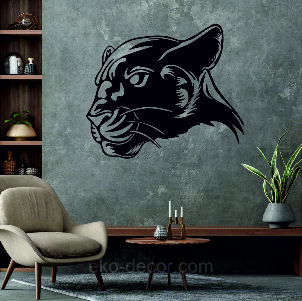 Декоративное настенное Панно «Пантера», Декор на стену Киев - изображение 4