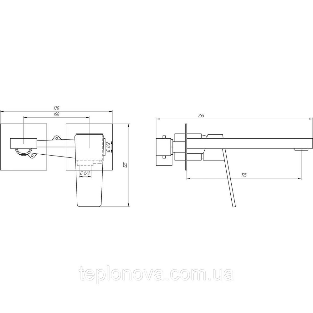 Смеситель для умывальника TOPAZ LEXI TL 21235-H57A Черновцы - изображение 5