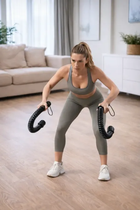 Многофункциональный домашний тренажер с регулируемой нагрузкой / Тренажёр-эспандер пружинный TR-22 2 штуки Коломия - фото 1