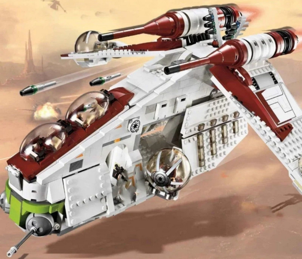 Конструктор Lego 1в1 Star Republic Gunship 75021 Space 1244 +деталей. Харьков - изображение 7