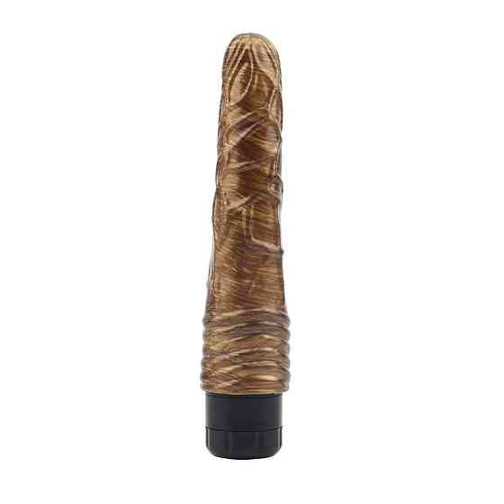 Вибратор Chisa Dark Muscle с волнистой структурой у основания для стимуляции клитора Sex Aura Киев