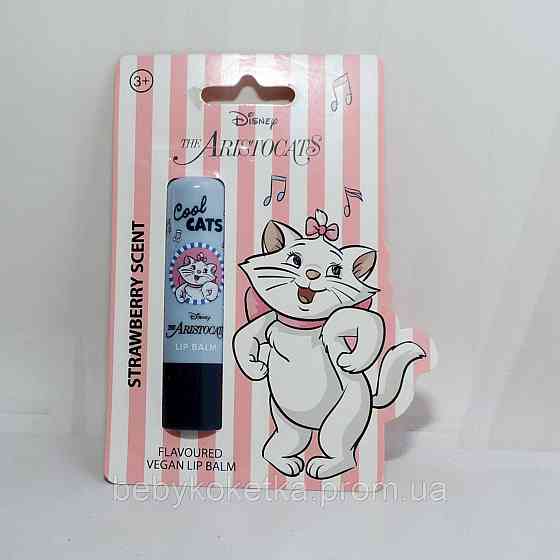 Дитячий бальзам для губ з ароматом полуниця Disney The Aristocats Strawberry scent 4.3 Львів