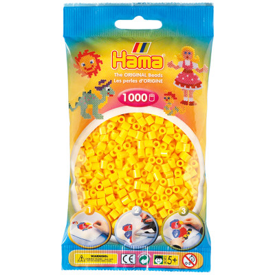 Набір для творчості Hama жовтих намистин 1000 шт термомозаіка (207-03) Вінниця - фото 1