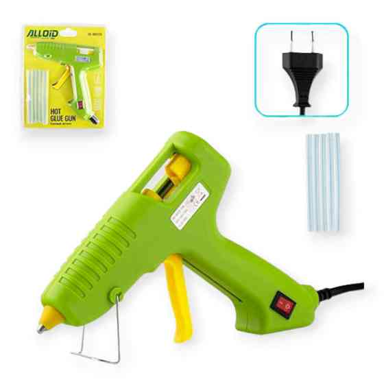 Пістолет електричний для клею d-7.0 мм 20 Вт з вимикачем Мукачево