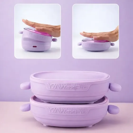 Воскоплав баночный силиконовый складной Wax Warmer YSM-1002A 400 мл 100 Вт Коломия