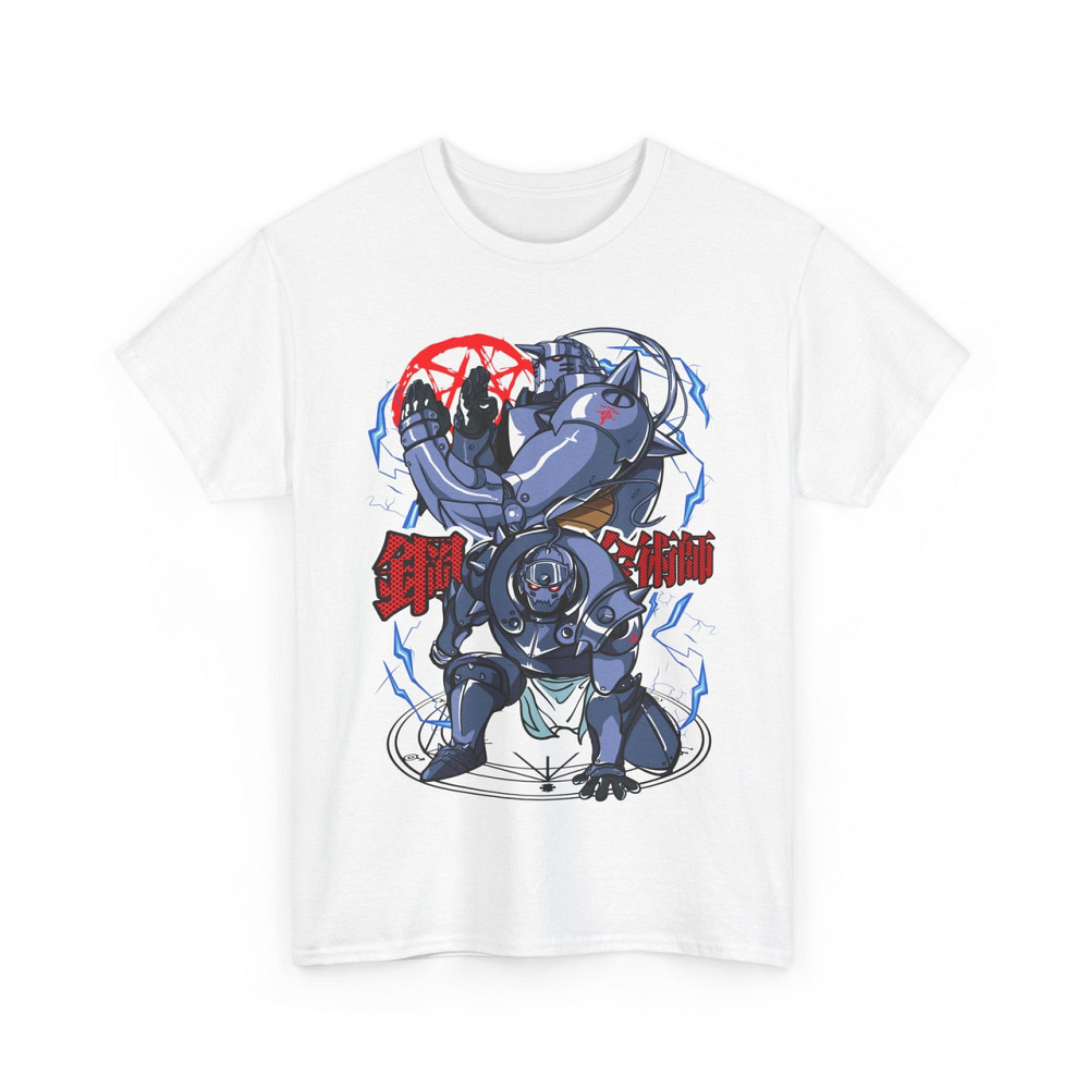 Футболка чоловіча з аніме принтом Сталевий алхімік оверсайз (S/M/L) Чорний AnimeJ0497 Дніпро - фото 14