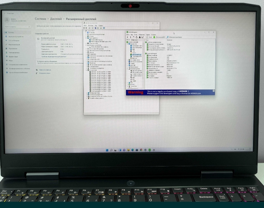 Lenovo Gaming 2k 165Hz RTX 3060 6Gb i5- 12450H SSD 1Tb 16Gb Ноутбук Київ - фото 8