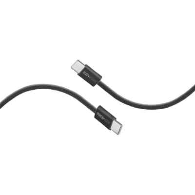 Дата кабель USB-C to USB-C ecoline-cc120.black Promate (ecoline-cc120.black) Вінниця