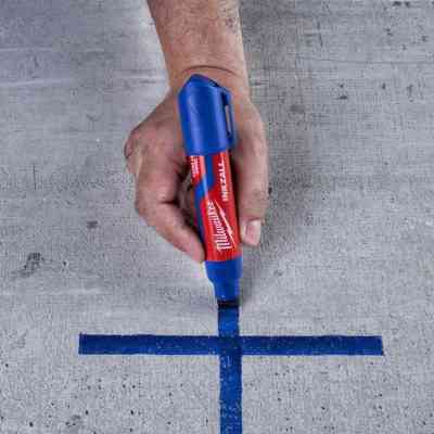 Маркер Milwaukee INKZALL для будмайданчика супер-великий XL синій (4932471561) Вінниця