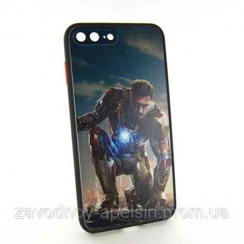 IPhone 7 8 Plus чохол малюнок Marvel Iron Man Одеса