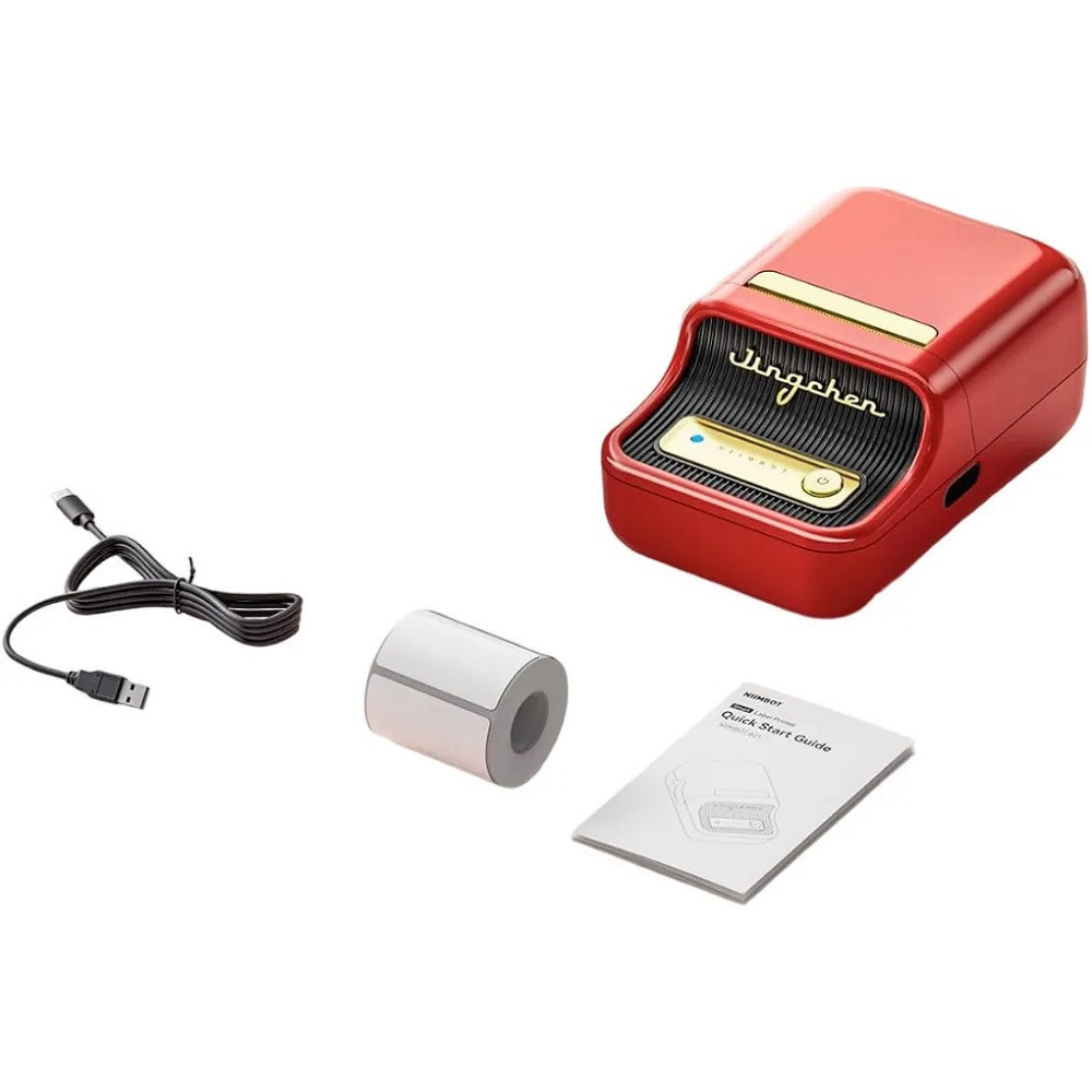 Термопринтер для друку наклейок NIIMBOT B21S Red Киев - изображение 9