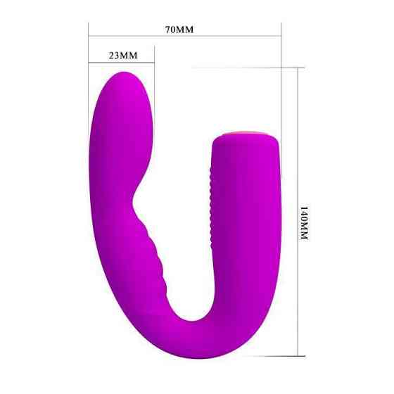 Вібратор для двох Prettty Love "Quintion" BI-040069 Sex Aura Київ
