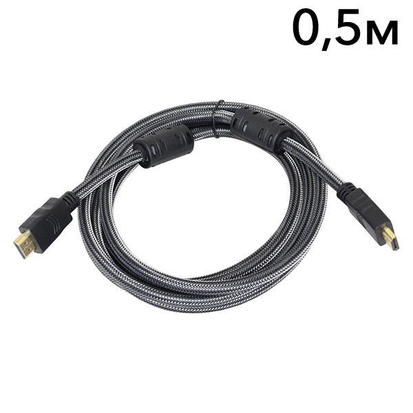 Кабель ATIS HDMI A-A v1.4 0.5м Київ - фото 1