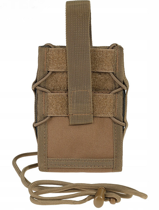 Тактичний Підсумок для смартфона та документів із системою Molle та ременем Mil-Tec від Sturm (13492019) Coyote Нововолинськ - фото 4