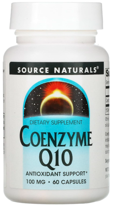 Коензим Q10 Source Naturals Coenzyme Q10 60 капс Київ - фото 1