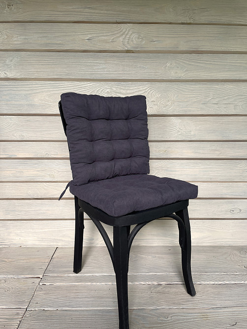 Подушка для стільців (40x40х5 см) Decorator Sparta колір графітовий 84-073 Київ - фото 4