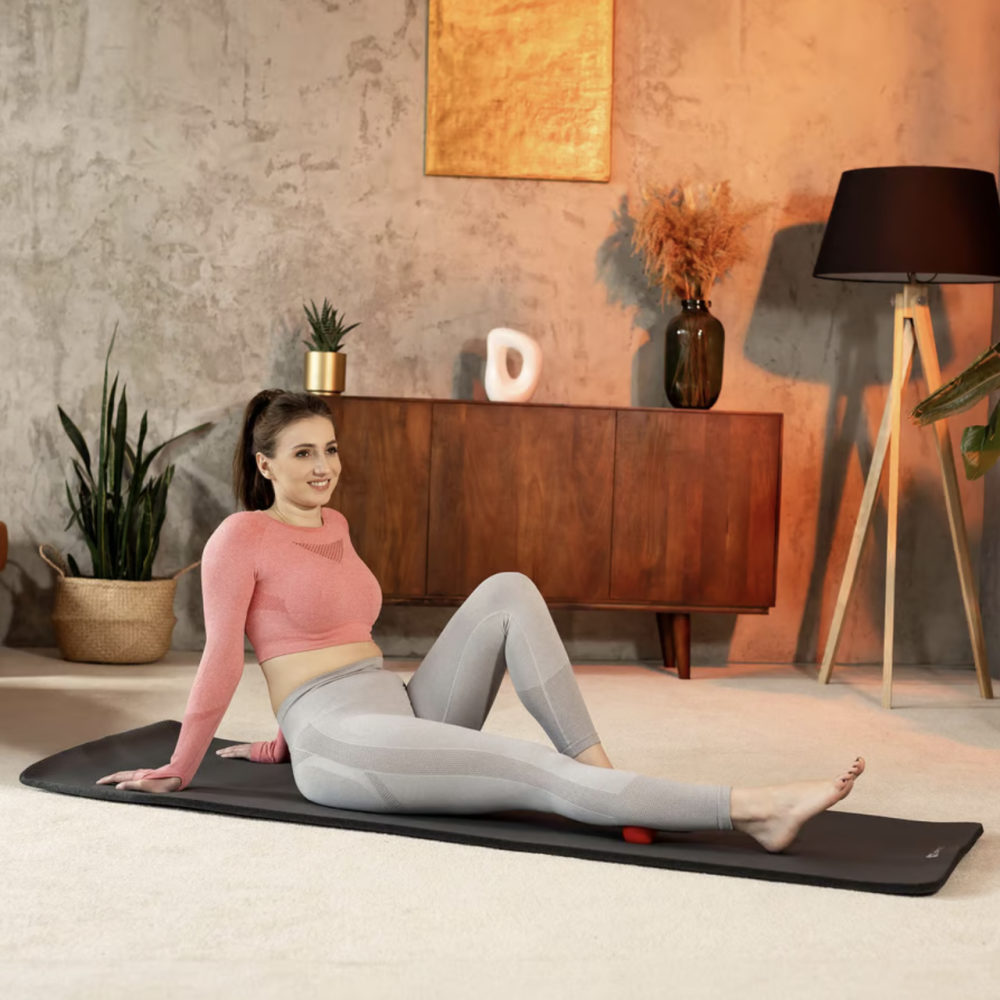 Колрик для йоги Hop-Sport HS-NB010GM NBR 1см черный Киев - изображение 4