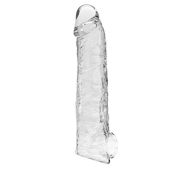 Подовжуюча насадка на член - Pretty Love Extension Penis Sleeve Clear, 26 см Sex Aura Київ