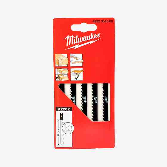 Полотна для лобзика А5035/А5041 MILWAUKEE, 75/4,0мм, (5шт) Одесса