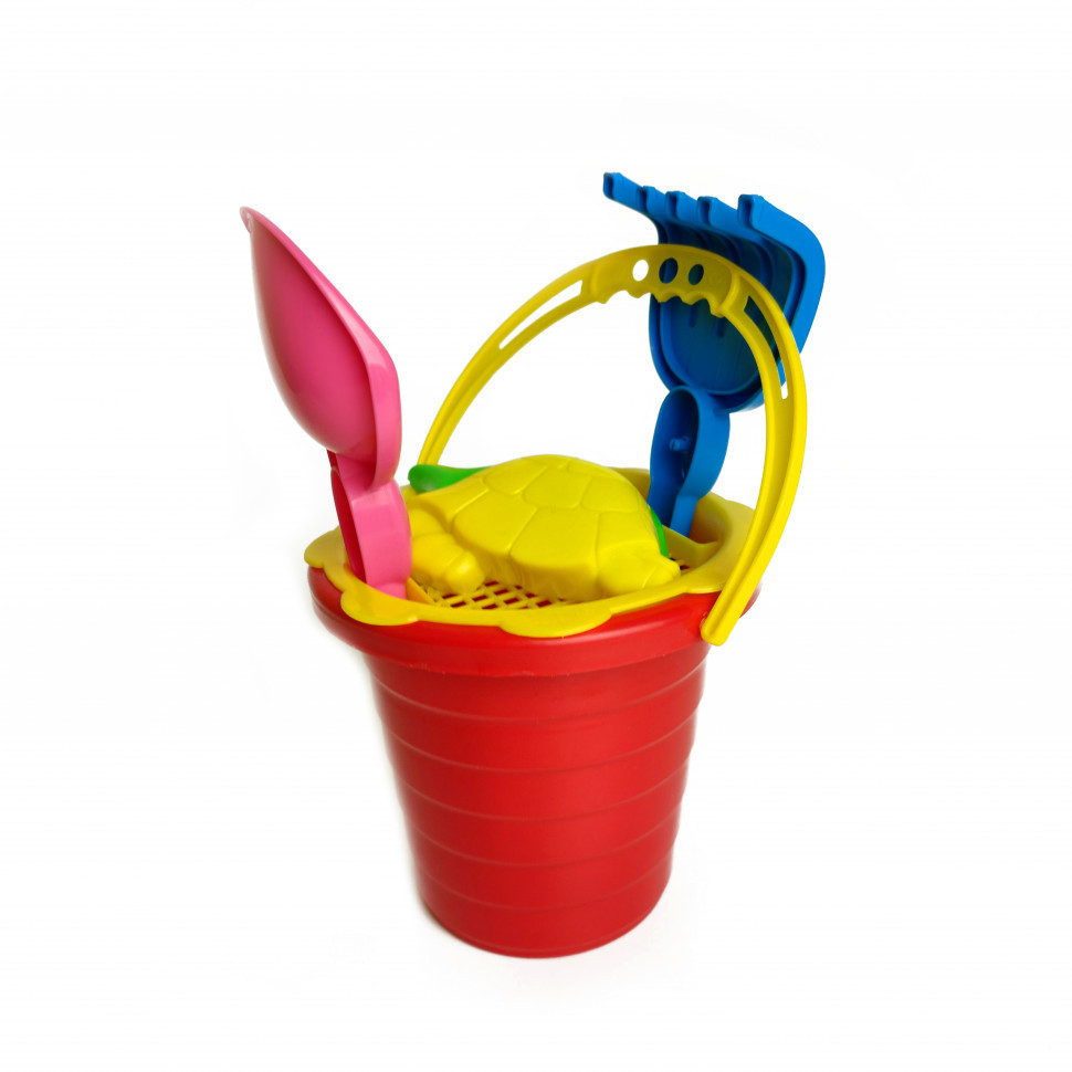 Пісочний набір "Середній" Mtoys S0005 Червоний Вінниця - фото 1