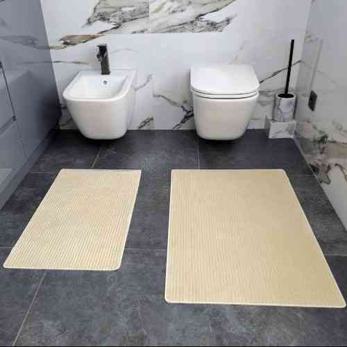 Килим універсальний для підлоги ТМ Dariana Фібра 60*90см айворі Житомир