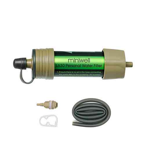 Портативний фільтр для води Miniwell L630, туристичний переносний очищувач Київ
