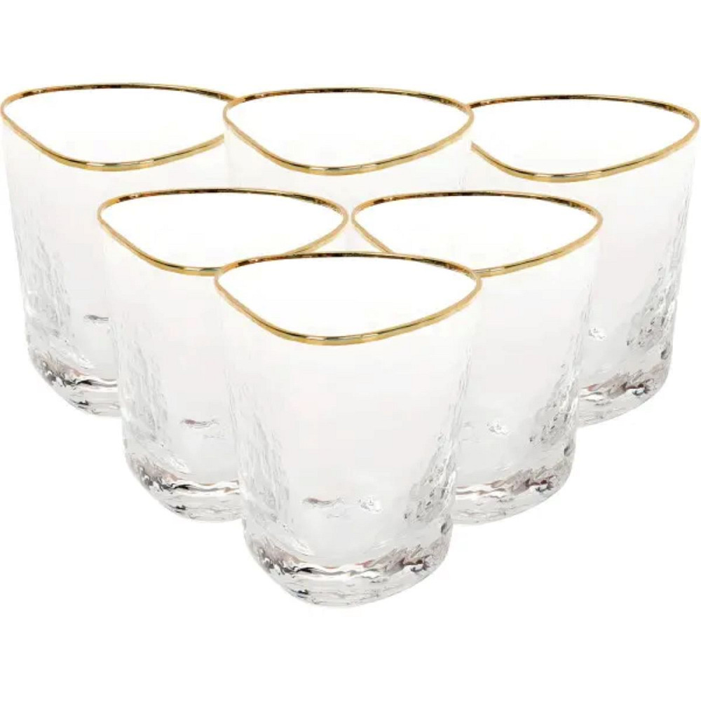 Набір з 6 склянок, 400 мл, для лимонаду, води, соку та коктейлів HP-16-26 Коломыя - изображение 1