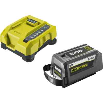 Набір акумулятор + зарядний пристрій Ryobi Max Power RY36BK60B-160, 36V, 1х6Ah, ЗП 6А швидкозарядний (5133005977) Вінниця