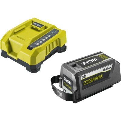 Набір акумулятор + зарядний пристрій Ryobi Max Power RY36BK60B-160, 36V, 1х6Ah, ЗП 6А швидкозарядний (5133005977) Вінниця - фото 1