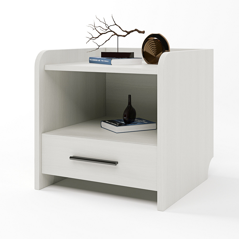 Тумба прикроватная Эверест Т-1 40х40х40 нимфея альба (DTM-2465) Львов - изображение 1