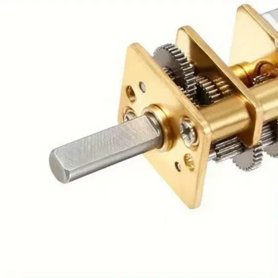 Мотор-редуктор 12GAN20 6В з планетарним редуктором, мікродвигун 30 об/хв для DIY, автоматики та робототехніки Київ