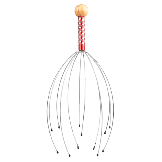 Масажер для голови inSPORTline Kutsuo - червоний Київ