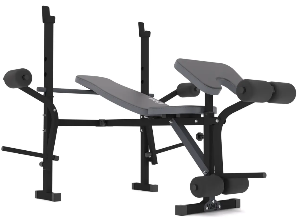 Скамья для жима универсальная WCG 0055 + приставка Скотта с тренажером для ног Киев - изображение 13