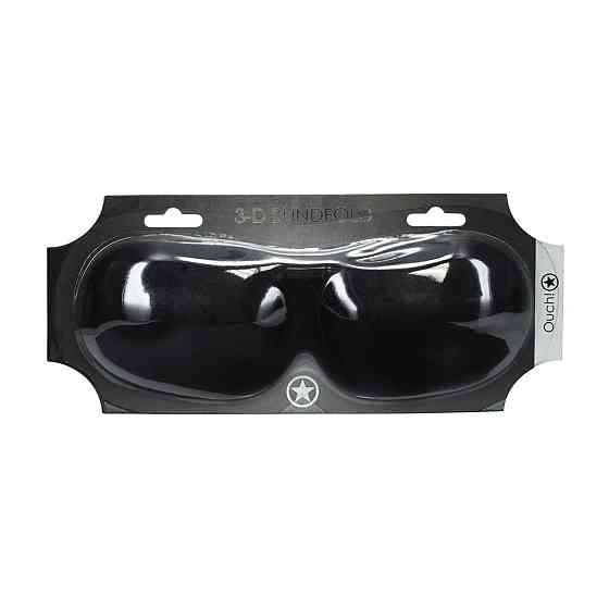 Маска на очі - Ouch! 3D Blindfold Black Sex Aura Київ