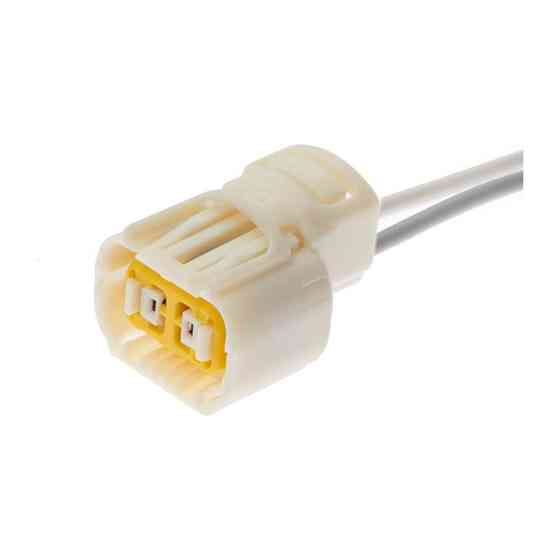 Разьем коннектор с проводом, 2-кон., Автолампа Р13W,  7287-529 YAZAKI Универсальная, Германия, Audi, Citroen, Mazda, Много марок Киев