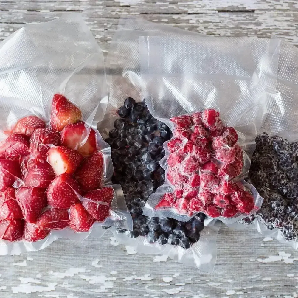 Вакуумні пакети для їжі 5 м х 15 см / Вакуумні пакети для вакууматора / Пакети вакуумні Київ - фото 7